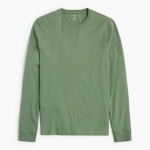 NWOT J. Crew Long sleeve jersey tee L